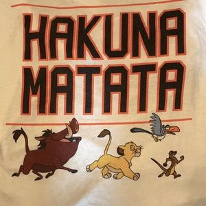 Lion King Hakuna Matata Tank Top - XL